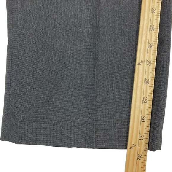 1926 Originals Men's Grey Pants Size 36x32 Straight Fit Flat Front Slash Pockets - Picture 10 of 12